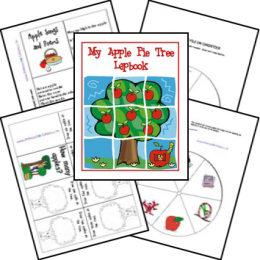 FREE Apple Pie Lapbook