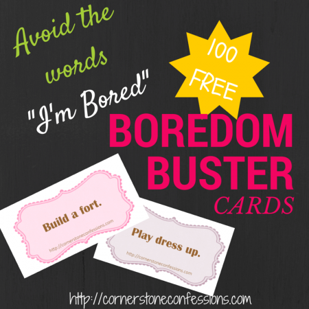 FREE Bordem Busters