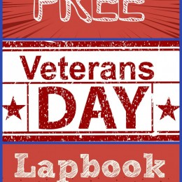 FREE Veterans Day Lapbook