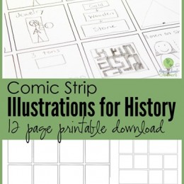 FREE Comic Strip History pages