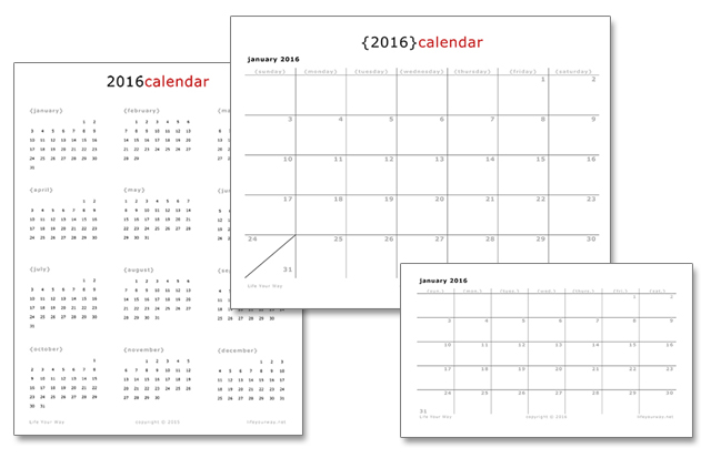 FREE Calendar