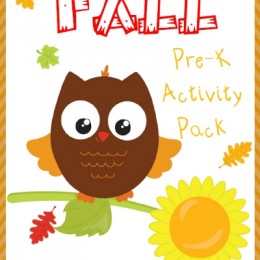 FREE Fall PreK Pack