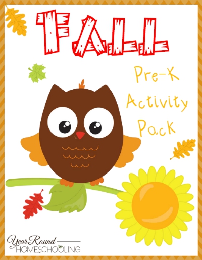 FREE Fall PreK Pack