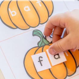 FREE Pumpkin Word Family