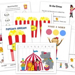 FREE Circus Printables