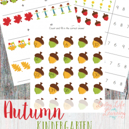 FREE Autumn Math Worksheets