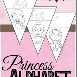 FREE Princess Alphabet