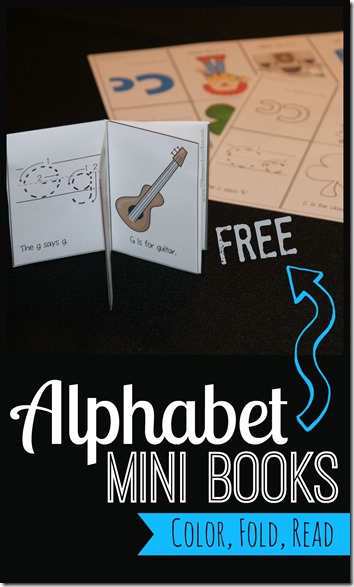 FREE Mini Alphabet Books