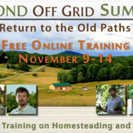 Beyond Off the Grid Online Course Only $97 - Limited Time!