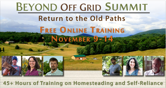 Beyond Off the Grid Online Course Only $97 - Limited Time!