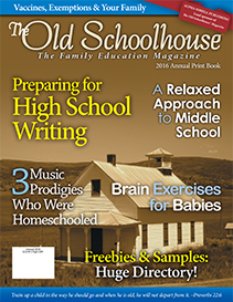 2016 The Old Schoolhouse Print Magazine Only $10 - Ending Soon!