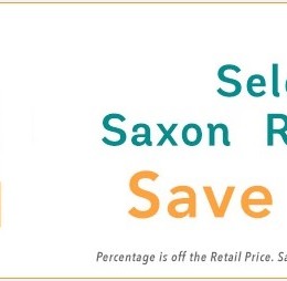 30% Off Select Saxon Products