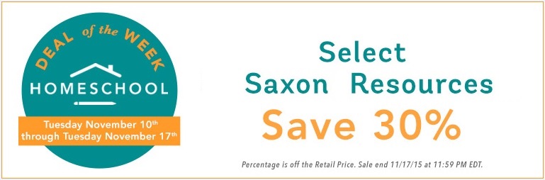 30% Off Select Saxon Products