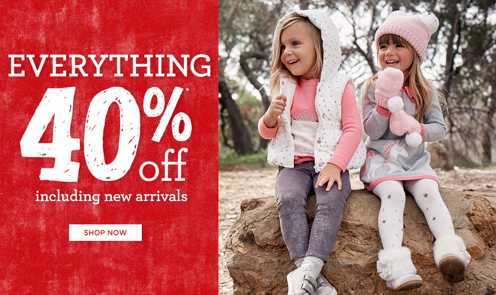 40% Off Everything at Gymboree!