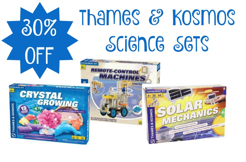 30% Off Thames & Kosmos Science Sets