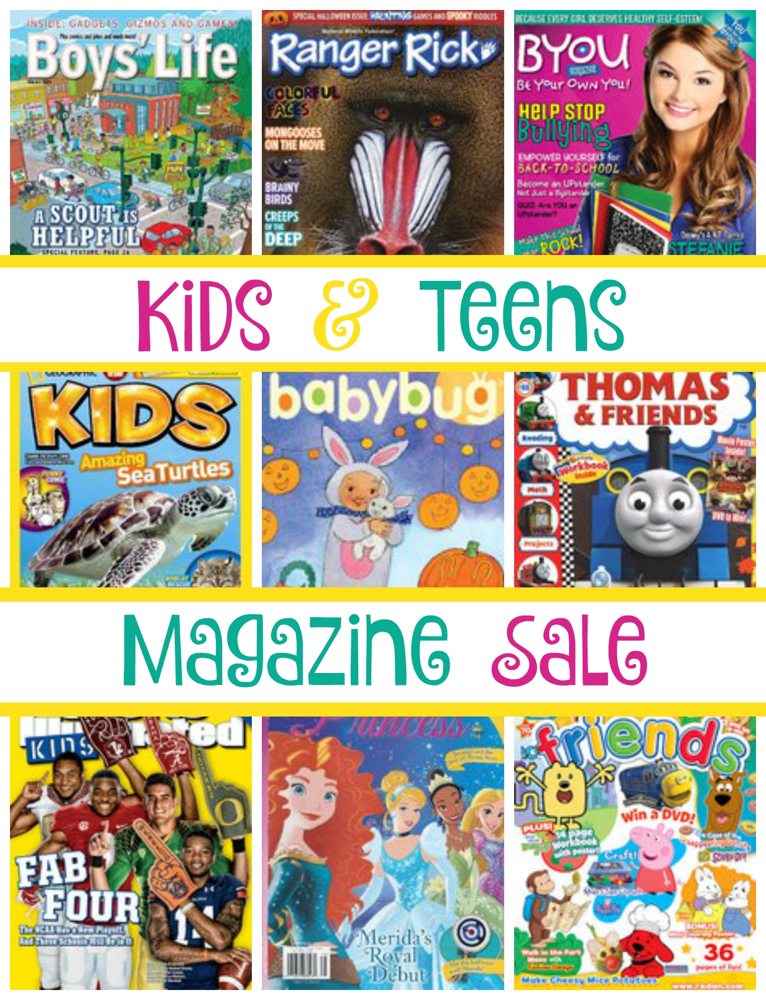 Kids & Teens Magazine Sale - Limited Time!