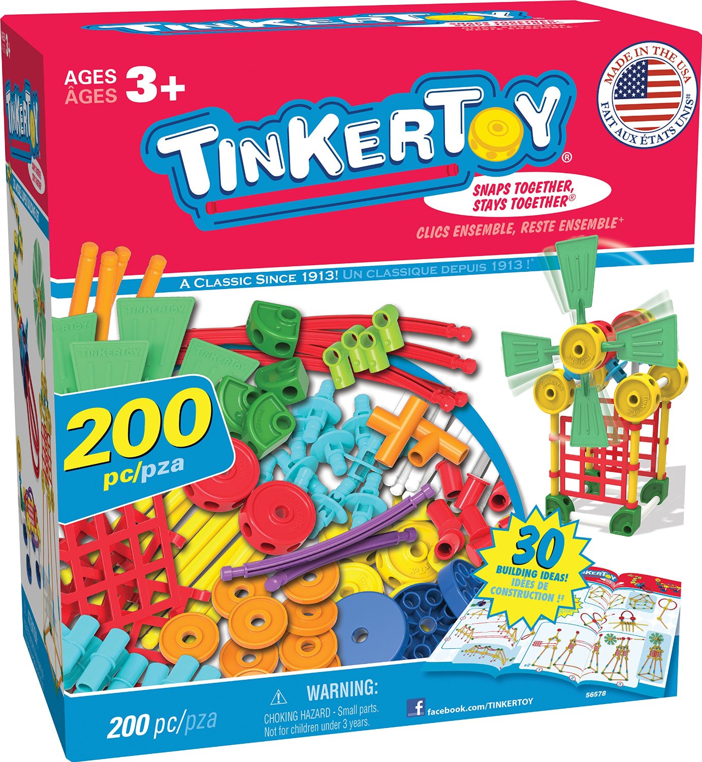 Tinkertoys Super Building Set Only $25! (Reg. $50!)