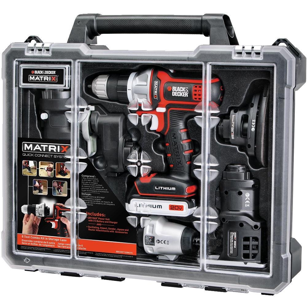 Black & Decker Matrix 6 Tool Combo Kit Only $150 - Today Only!