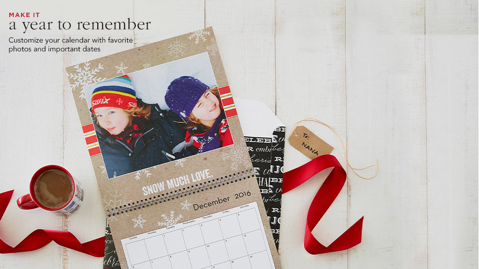 Free 8" x 11" Photo Calendar + 40% Off All Orders at Shutterfly!