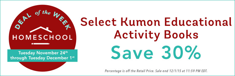 30% Off Kumon Educational Activity Books