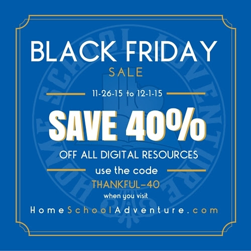 40% Off Digital Resources at Homeschool Adventure