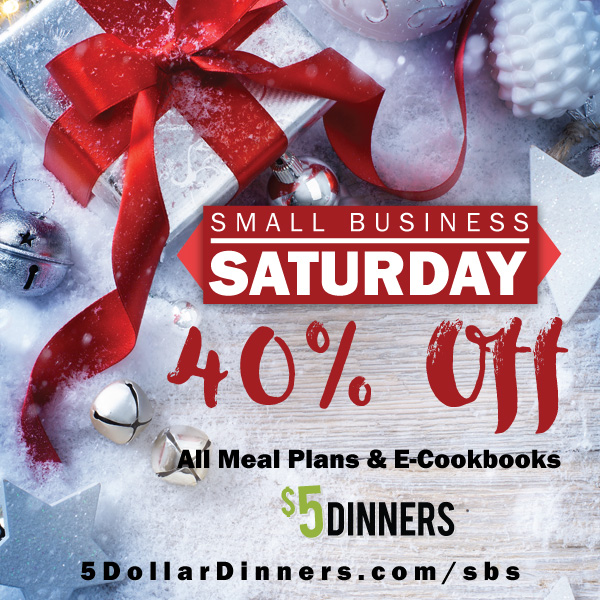 40% Off All Meal Plans & Cookbooks at $5 Dinners