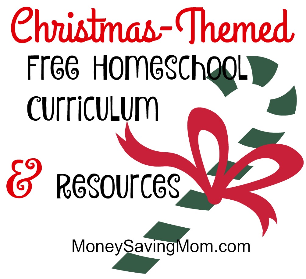 Christmas Themed Free Homeschool Curriculum and Resources