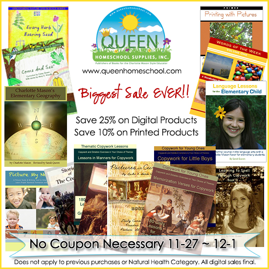 Queen Homeschool Supplies – Biggest Sale Ever!