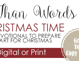 FREE More Than Words at Christmas