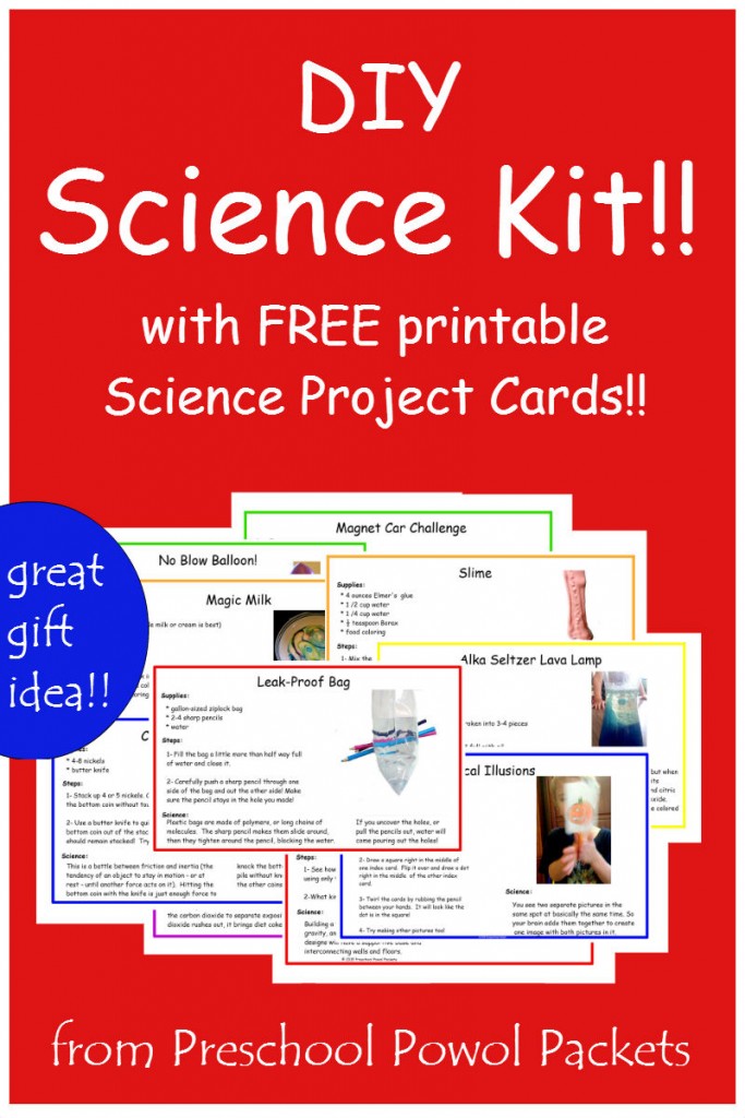 FREE Science Preschool Pack