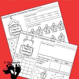 FREE Countdown To Christmas Math