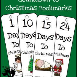FREE Christmas Bookmarks