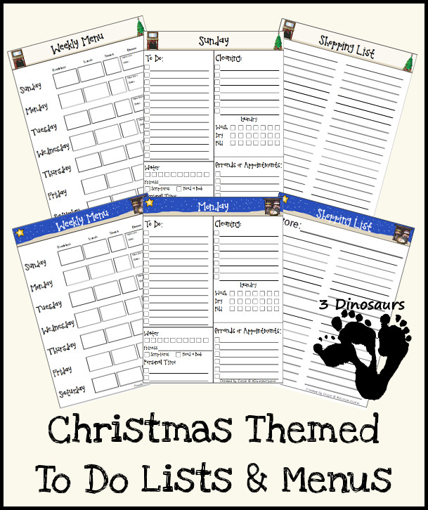 FREE Christmas Themed Printables