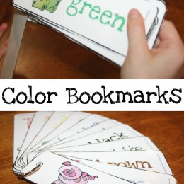 FREE Color bookmarks