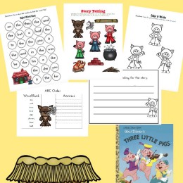 FREE Three Little Pigs Printables