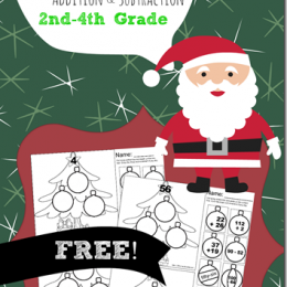 FREE Christmas Math Worksheets