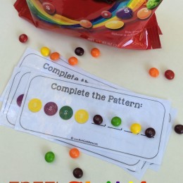 FREE Skittles Math printables