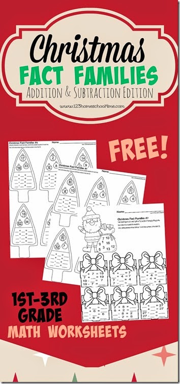 FREE Christmas Math Pack