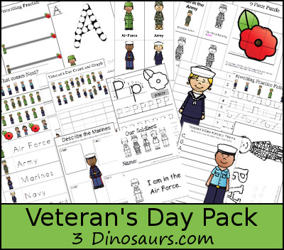 FREE Veterans Day Pack