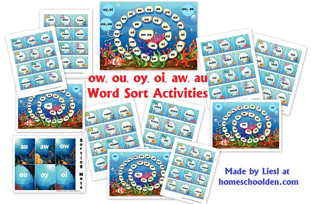 FREE Word Sort Activity