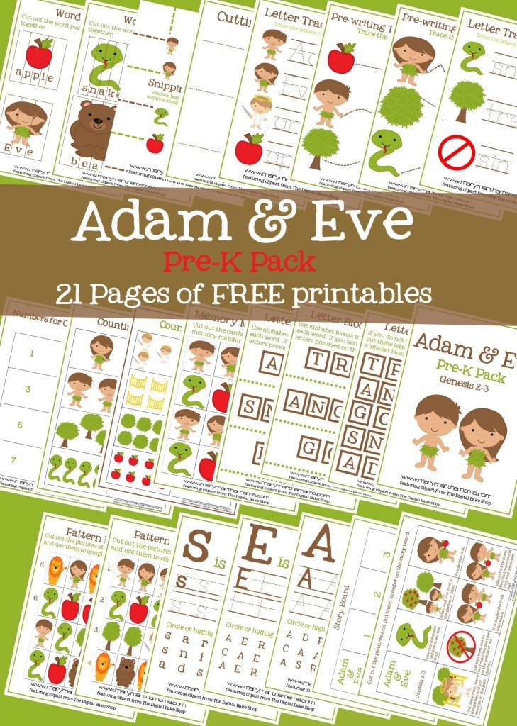 FREE Adam and Eve Pack