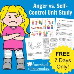 FREE Anger Vs Self Control