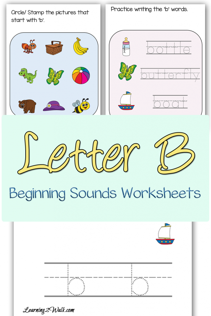 FREE Letter B Worksheets