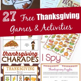 FREE Thanksgiving Games