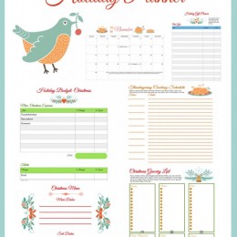 FREE Holiday Planner