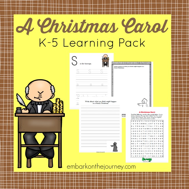 FREE Christmas Carol pack