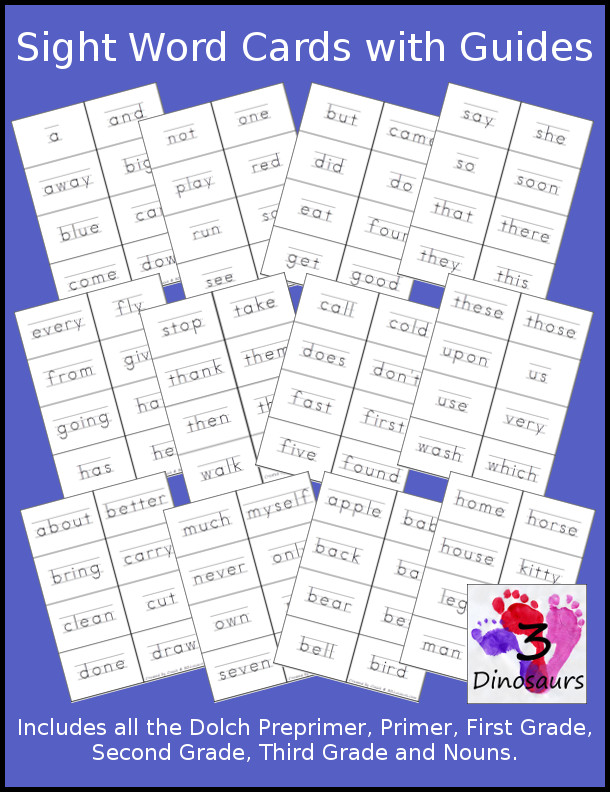 FREE Dolch Sight Words