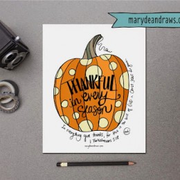 FREE Thanksgiving Print