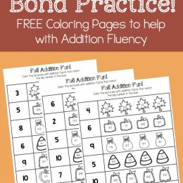 FREE Number Bond Pages