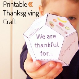 FREE Printable Thanksgiving Craft